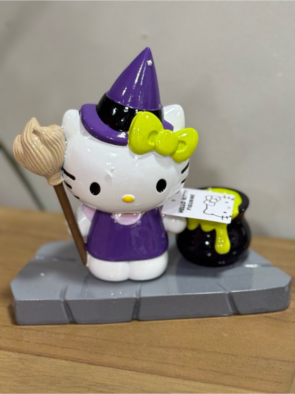 Hello Kitty Purple Witch Figurine Home Accent